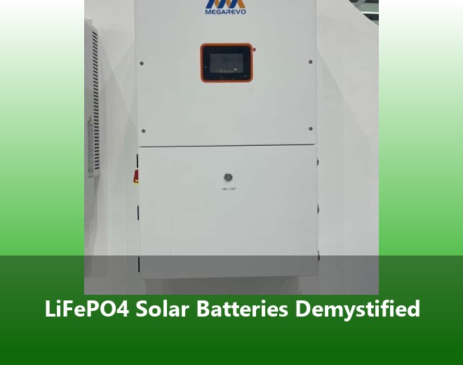 LiFePO4 Solar Batteries Demystified